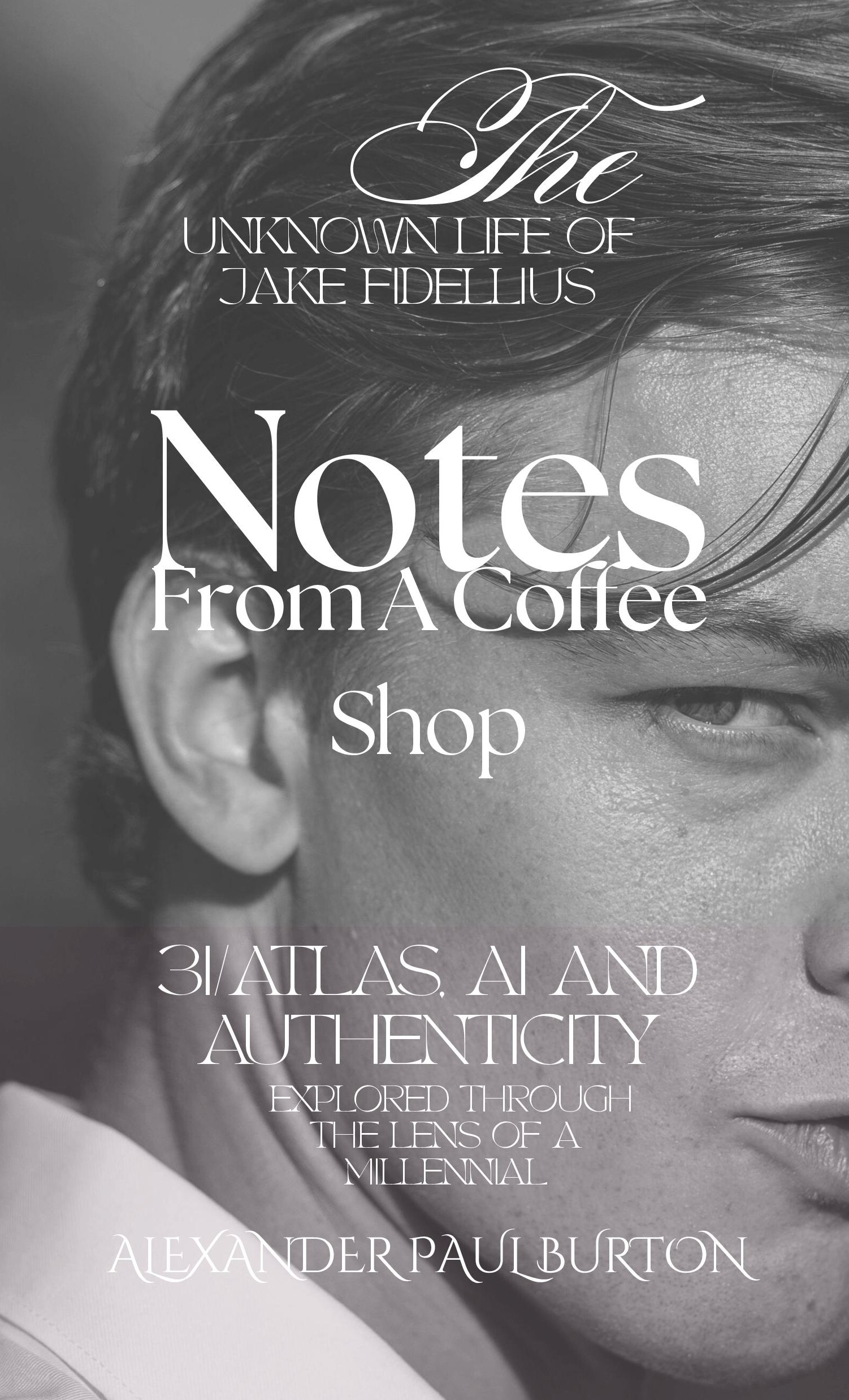 Notes From A Coffee Shop book cover by Alexander Paul Burton