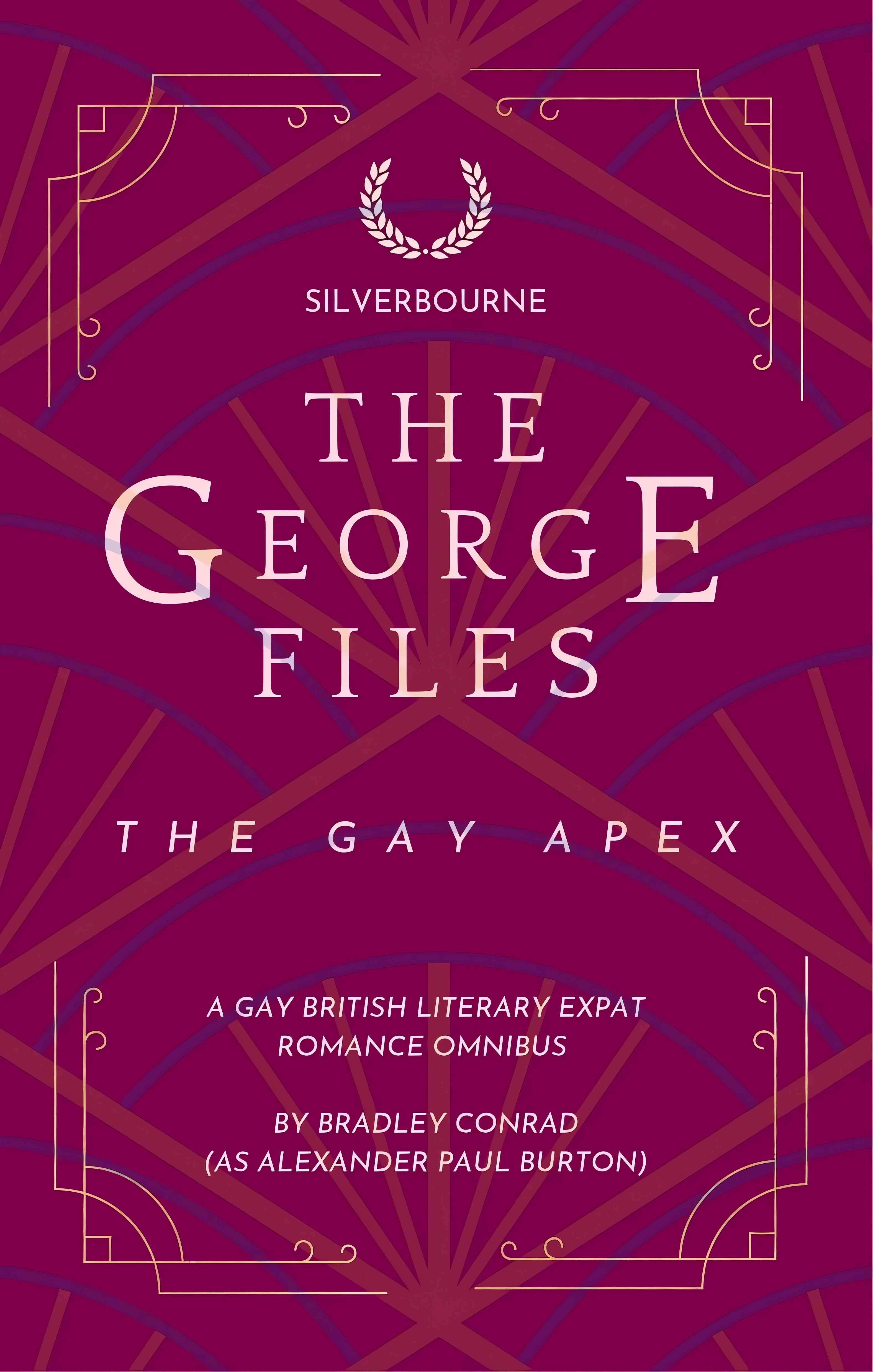 The George Files book cover by Bradley Conrad, as Alexander Paul Burton